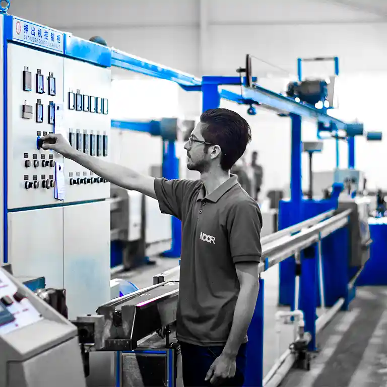 Extrusion Line Control Panel